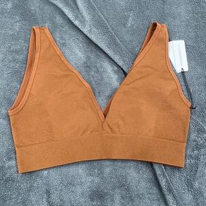 Espresso Seamless We Wore What Sports Bra